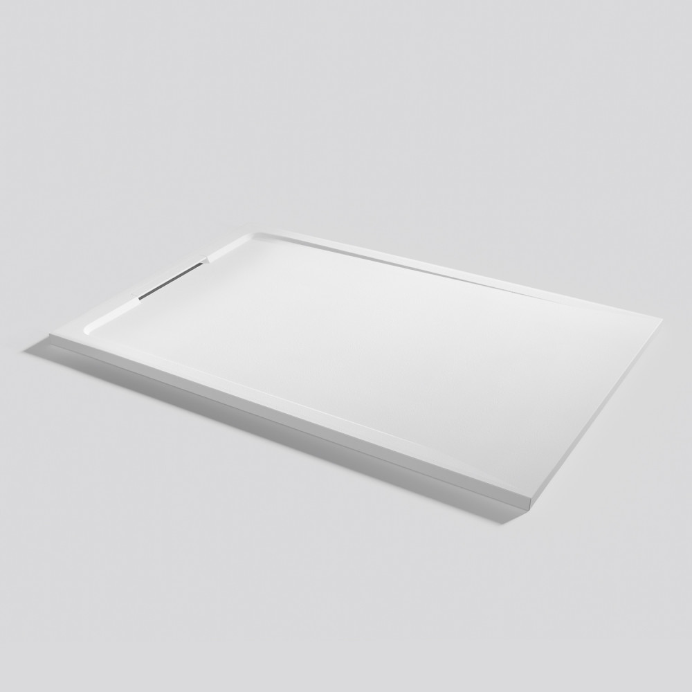 Plato de ducha Halo Zero Blanco Rectangular 140x90