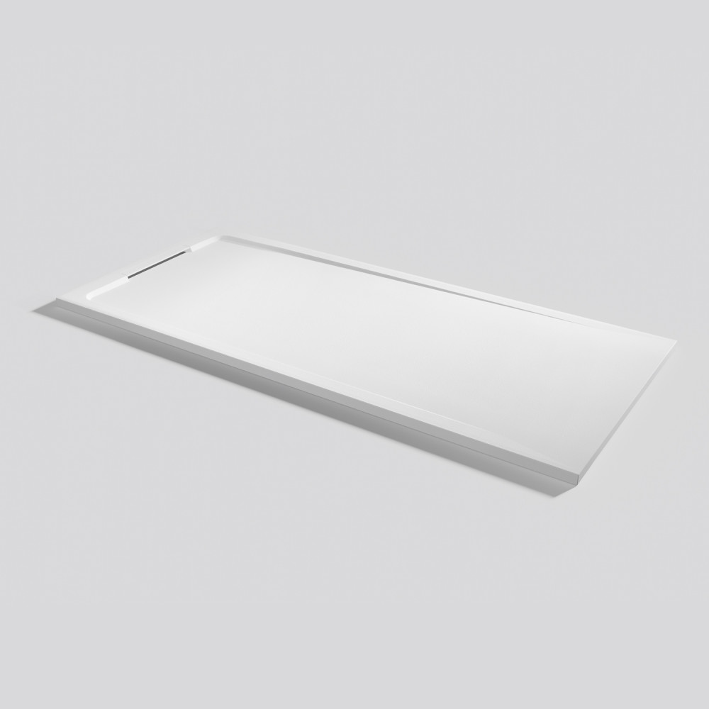 Plato de ducha Halo Zero Blanco Rectangular 180x80