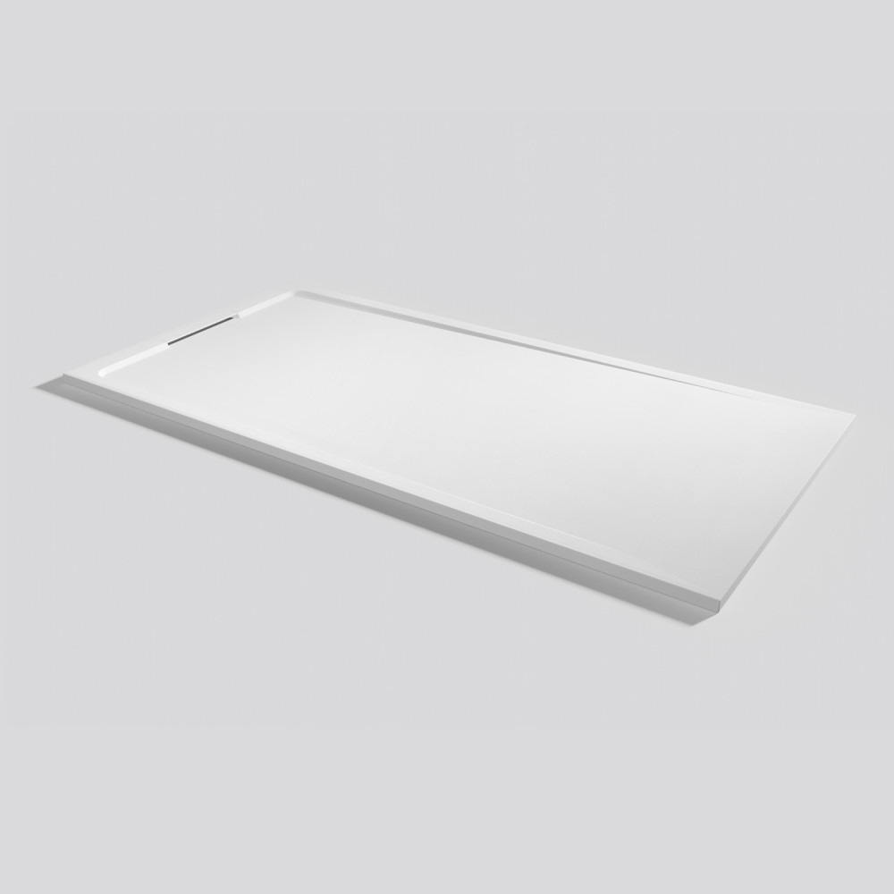 Plato de ducha Halo Zero Blanco Rectangular 200x100