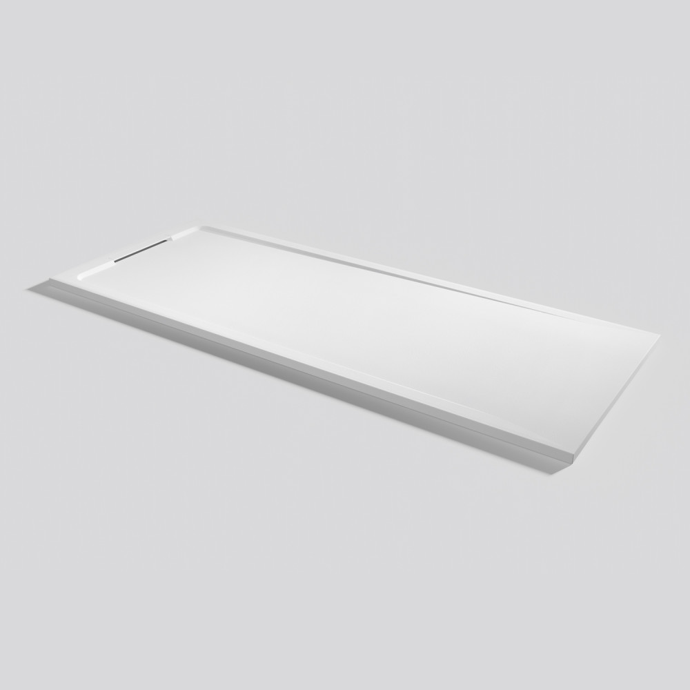 Plato de ducha Halo Zero Blanco Rectangular 200x80