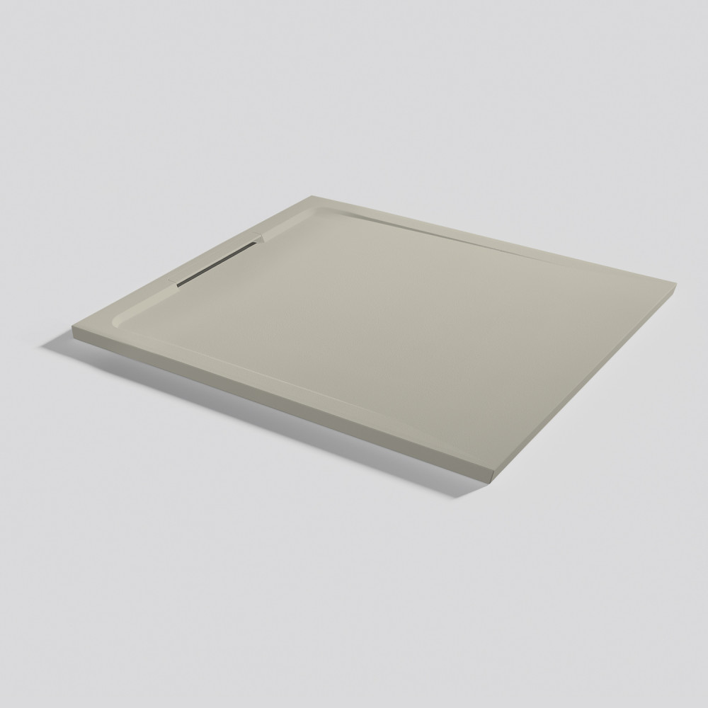 Piatto doccia Halo Zero Crema Rettangolare 100x90