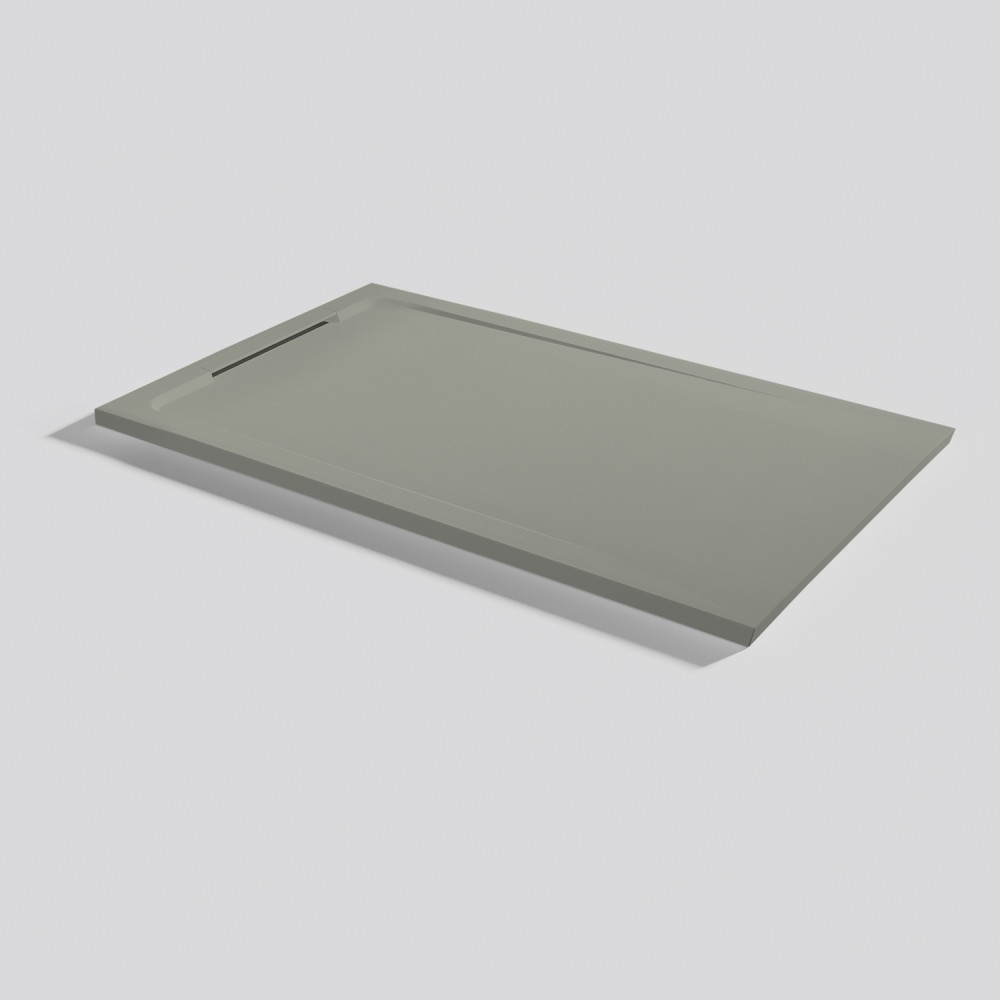 Shower tray Halo Zero Grey Rectangular 120x70
