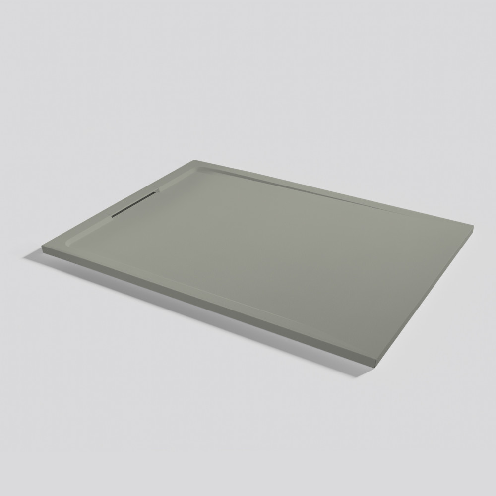 Shower tray Halo Zero Grey Rectangular 140x100
