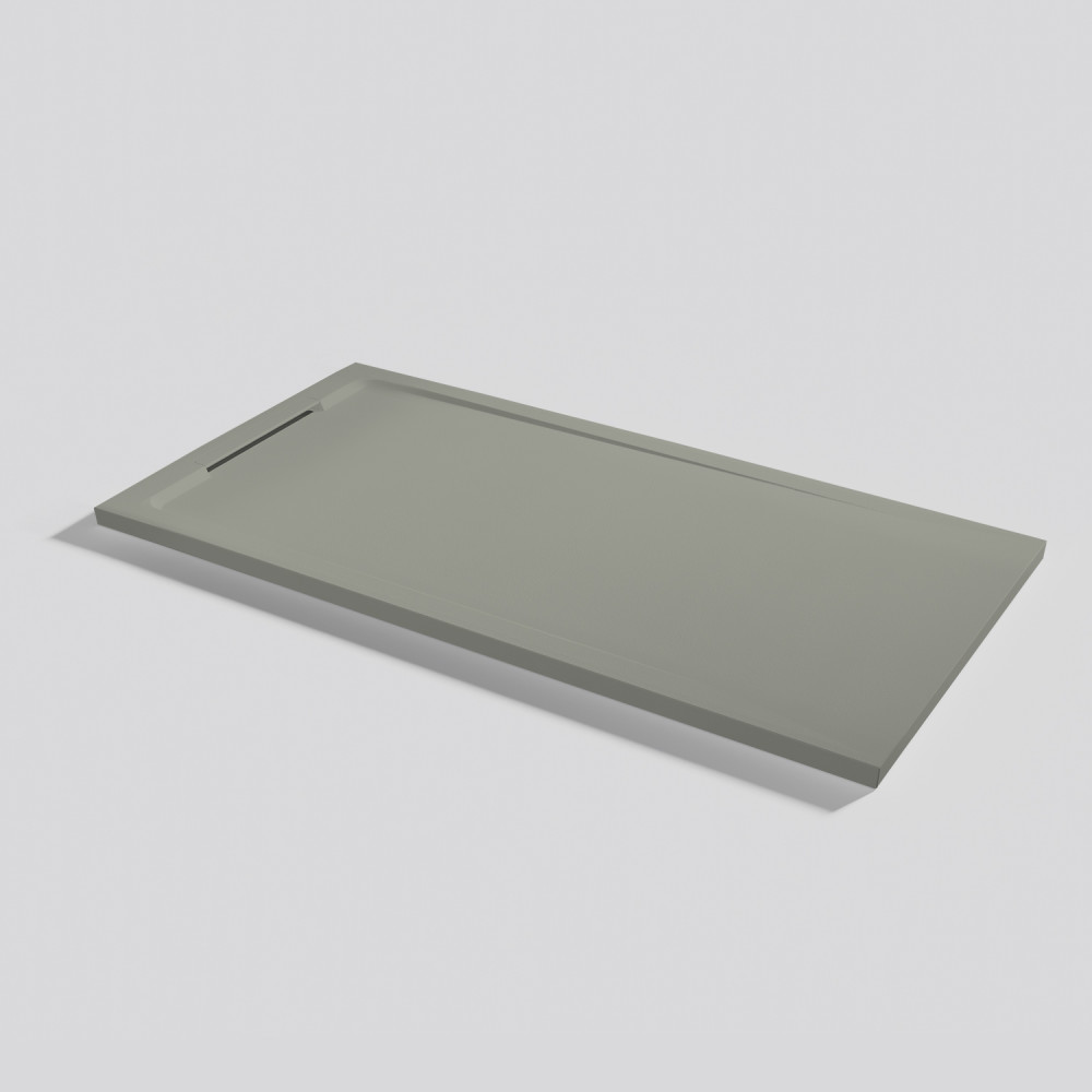 Shower tray Halo Zero Grey Rectangular 140x70