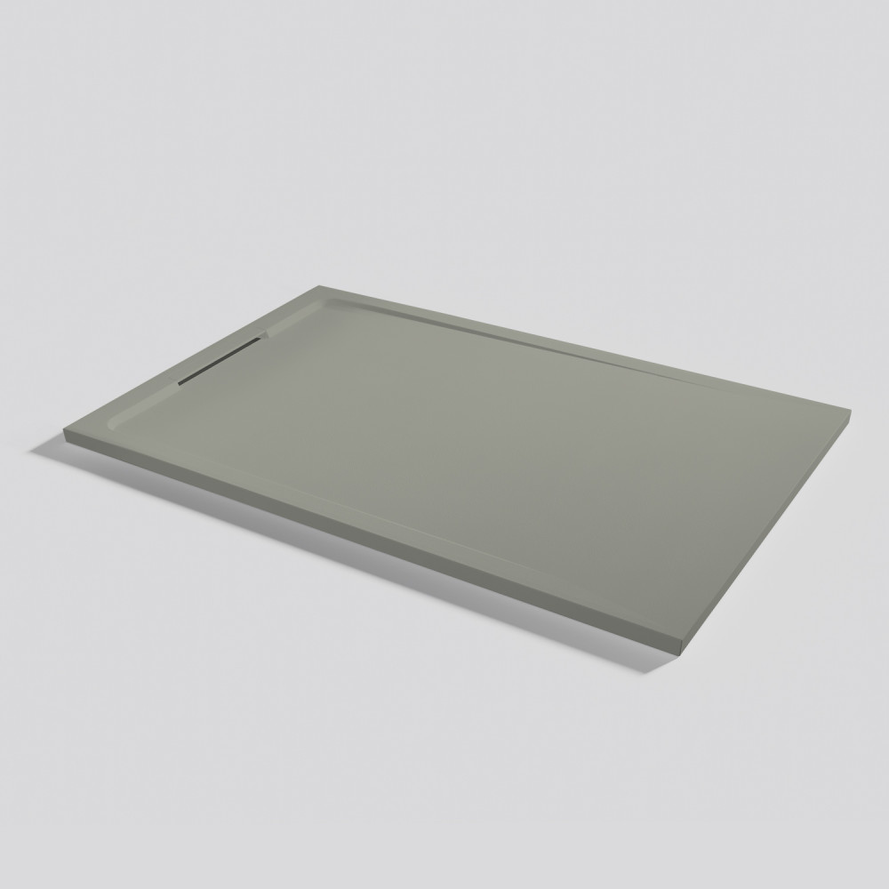 Shower tray Halo Zero Grey Rectangular 140x90