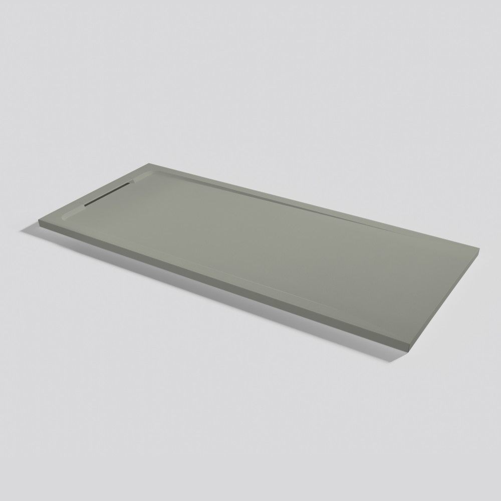 Plato de ducha Halo Zero Grey Rectangular 160x70
