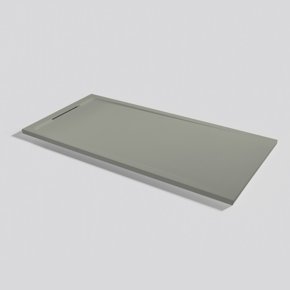 Plato de ducha Halo Zero Grey Rectangular 160x80