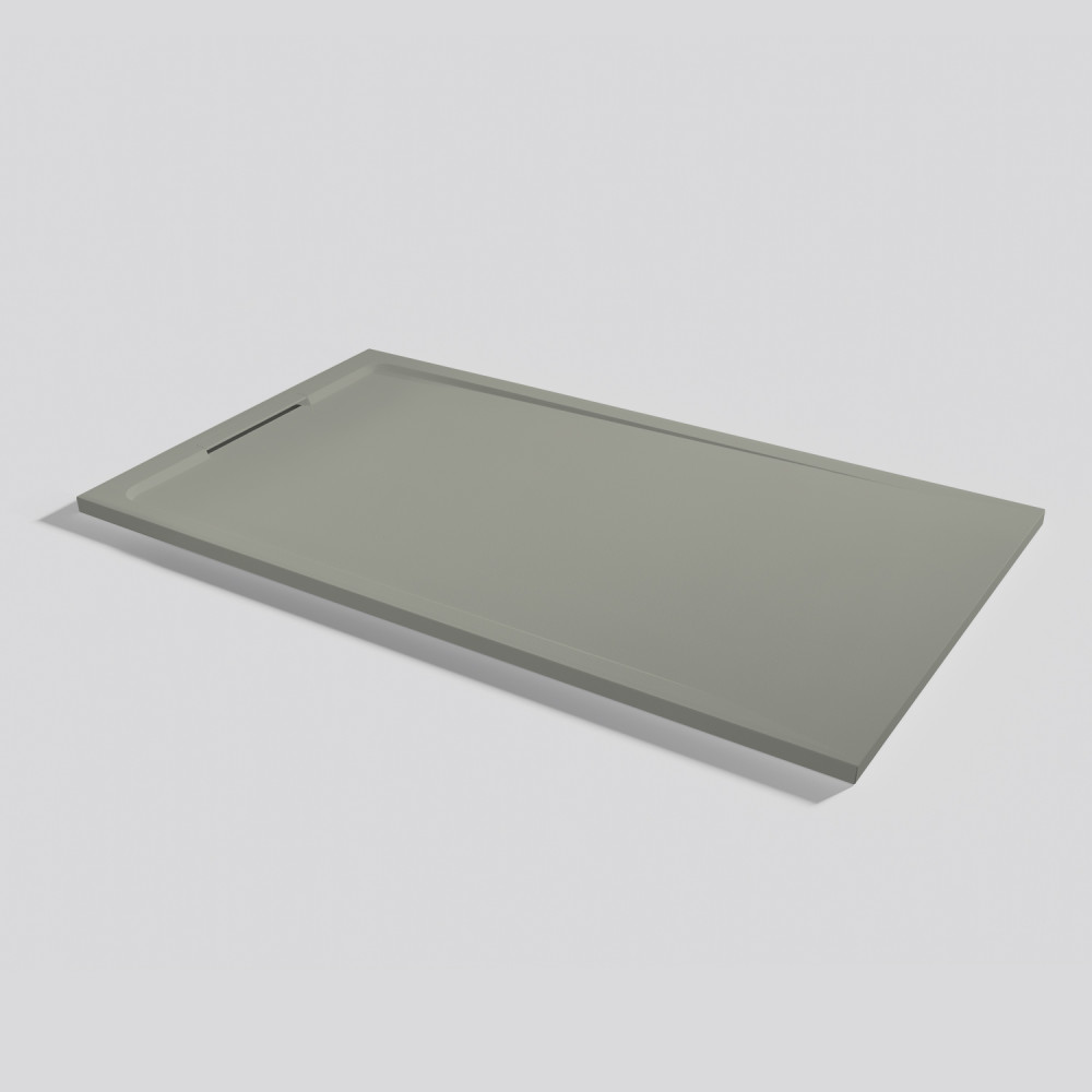 Plato de ducha Halo Zero Grey Rectangular 160x90
