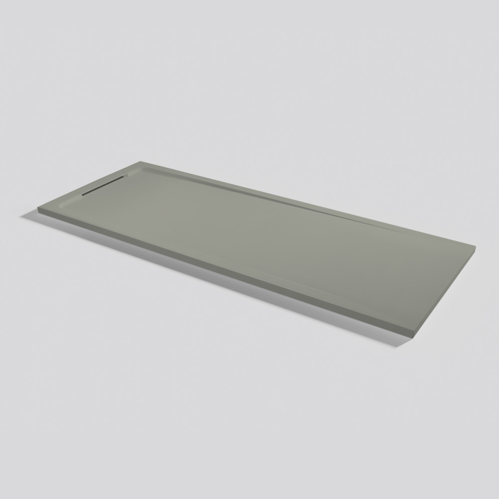 Plato de ducha Halo Zero Grey Rectangular 180x70
