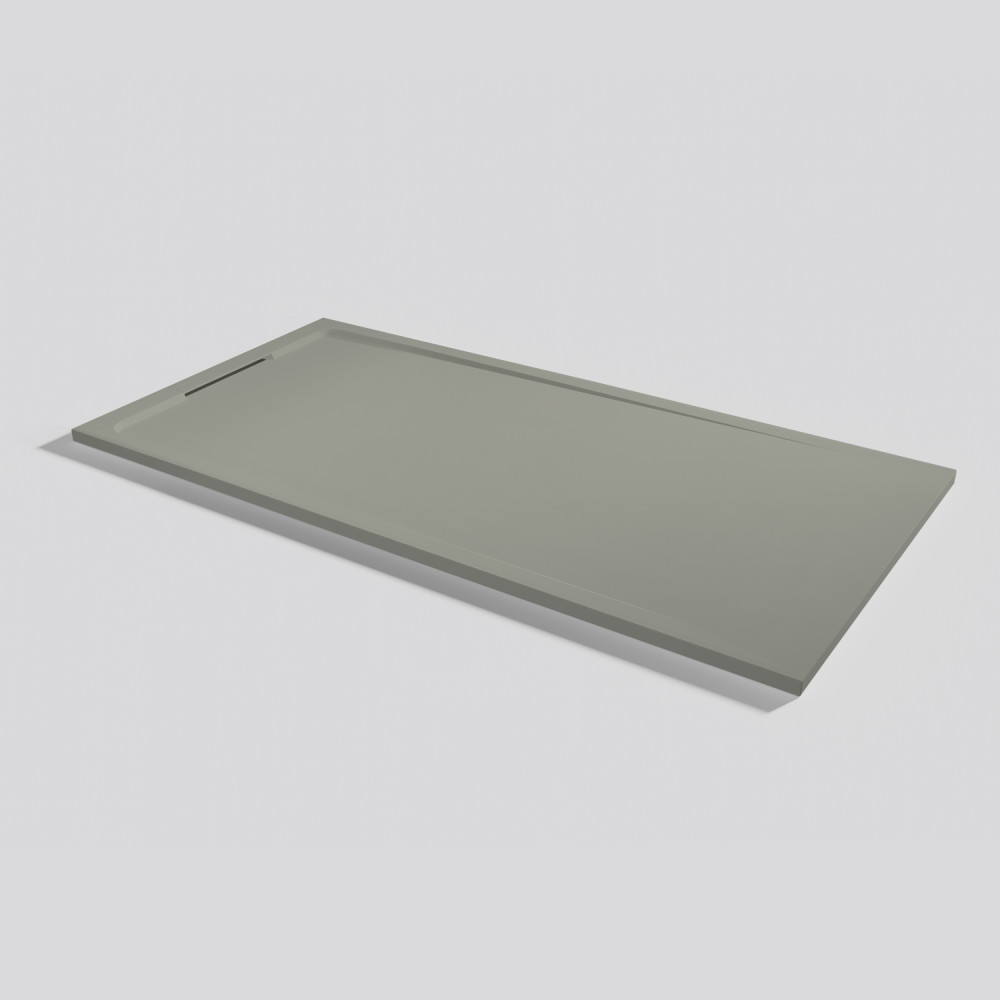 Plato de ducha Halo Zero Grey Rectangular 180x90