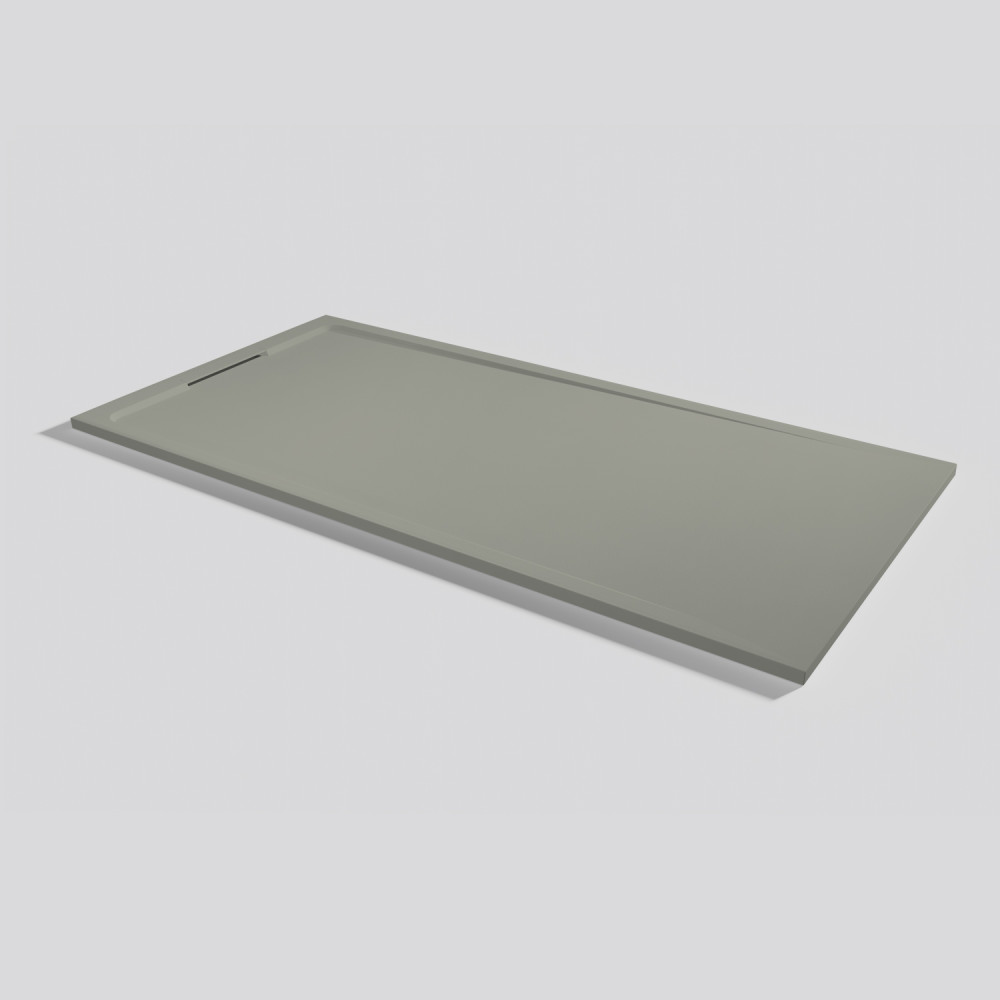 Shower tray Halo Zero Grey Rectangular 200x100