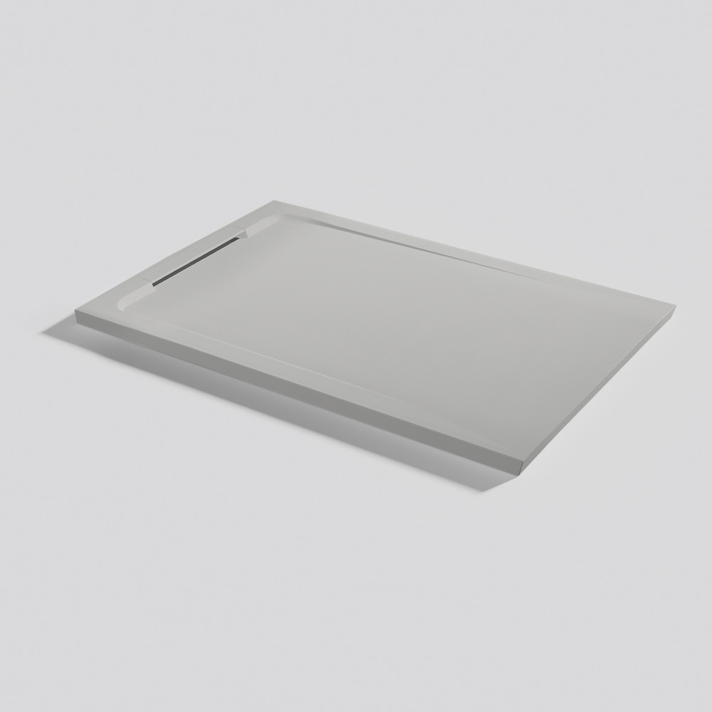 Plato de ducha Halo Zero Marfil Rectangular 100x70
