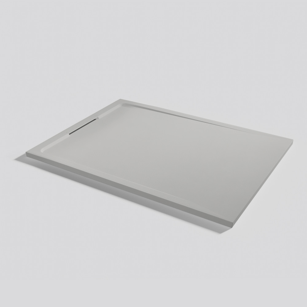 Plato de ducha Halo Zero Marfil Rectangular 140x100