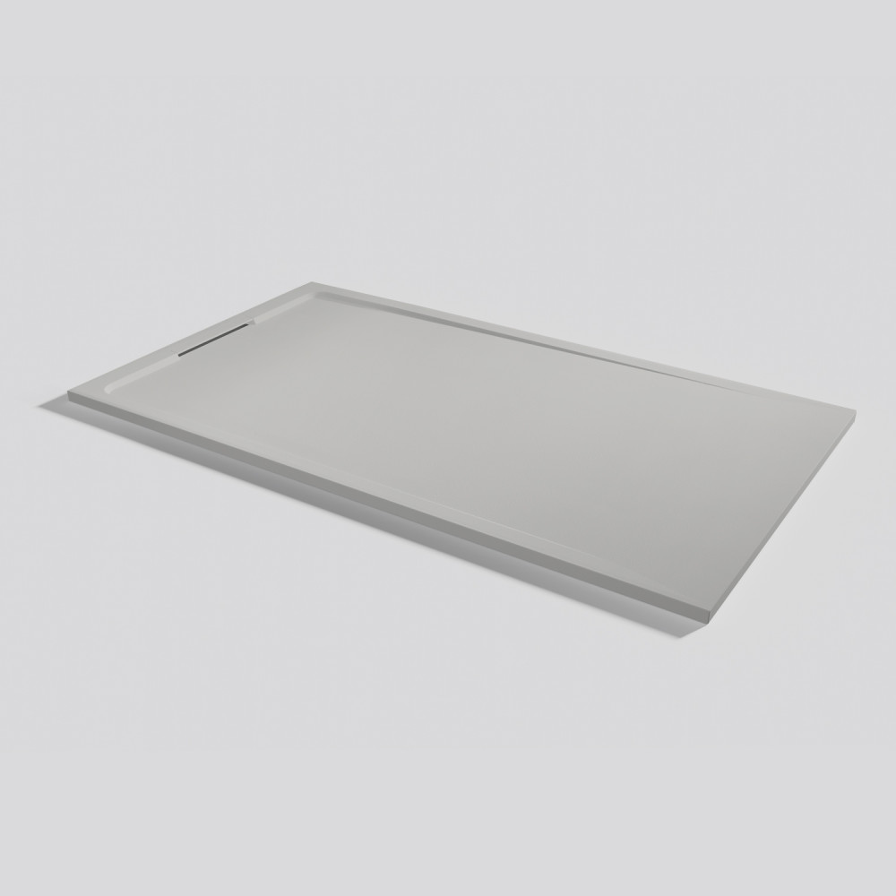 Plato de ducha Halo Zero Marfil Rectangular 180x100