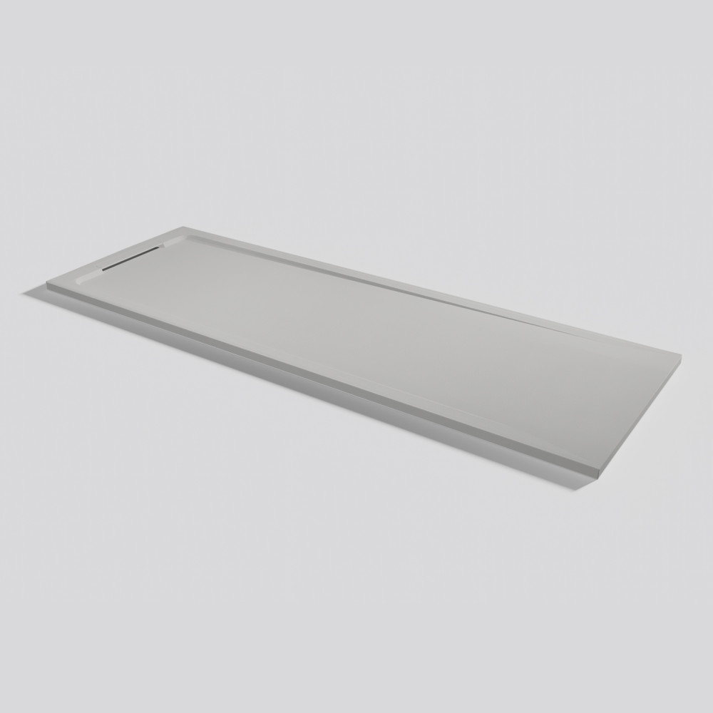 Plato de ducha Halo Zero Marfil Rectangular 200x70