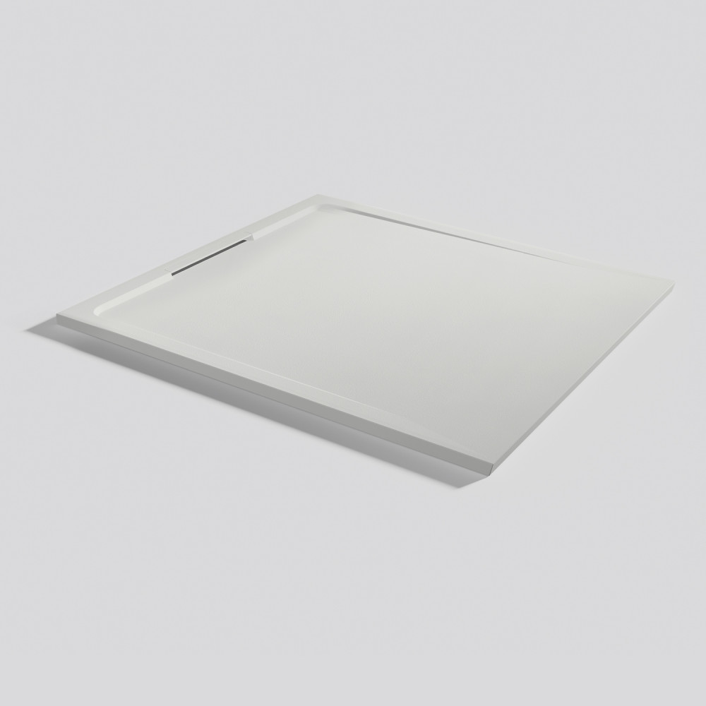 Plato de ducha Halo Zero Nacar Rectangular 120x100