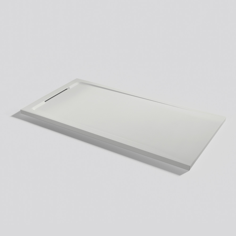 Plato de ducha Halo Zero Nacar Rectangular 140x70