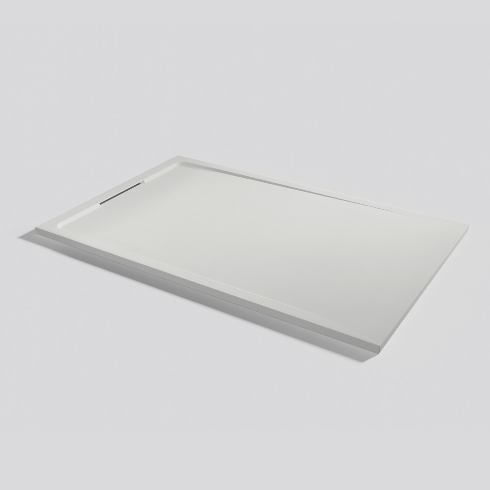 Plato de ducha Halo Zero Nacar Rectangular 160x100