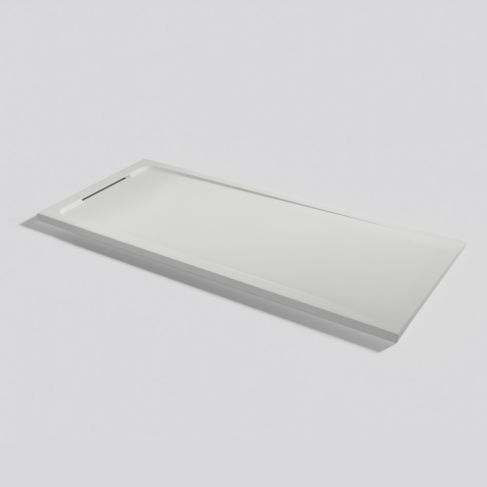 Plato de ducha Halo Zero Nacar Rectangular 160x70
