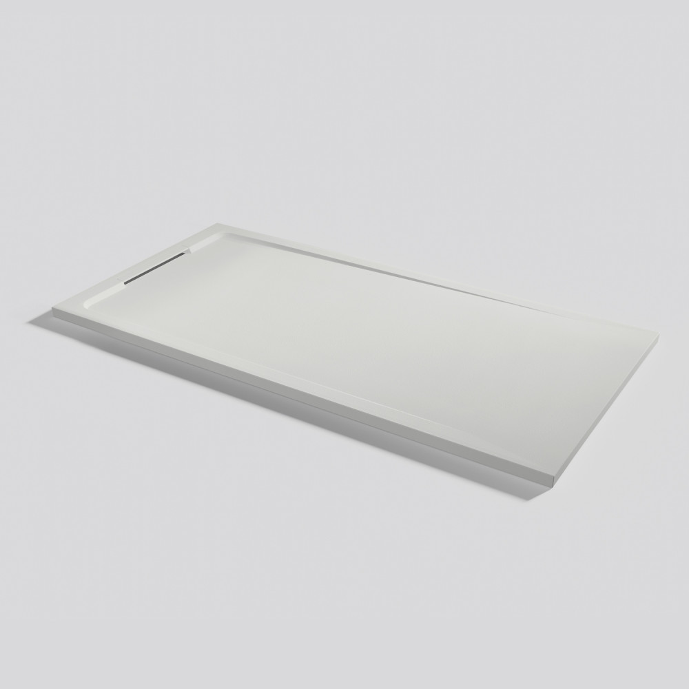 Plato de ducha Halo Zero Nacar Rectangular 160x80