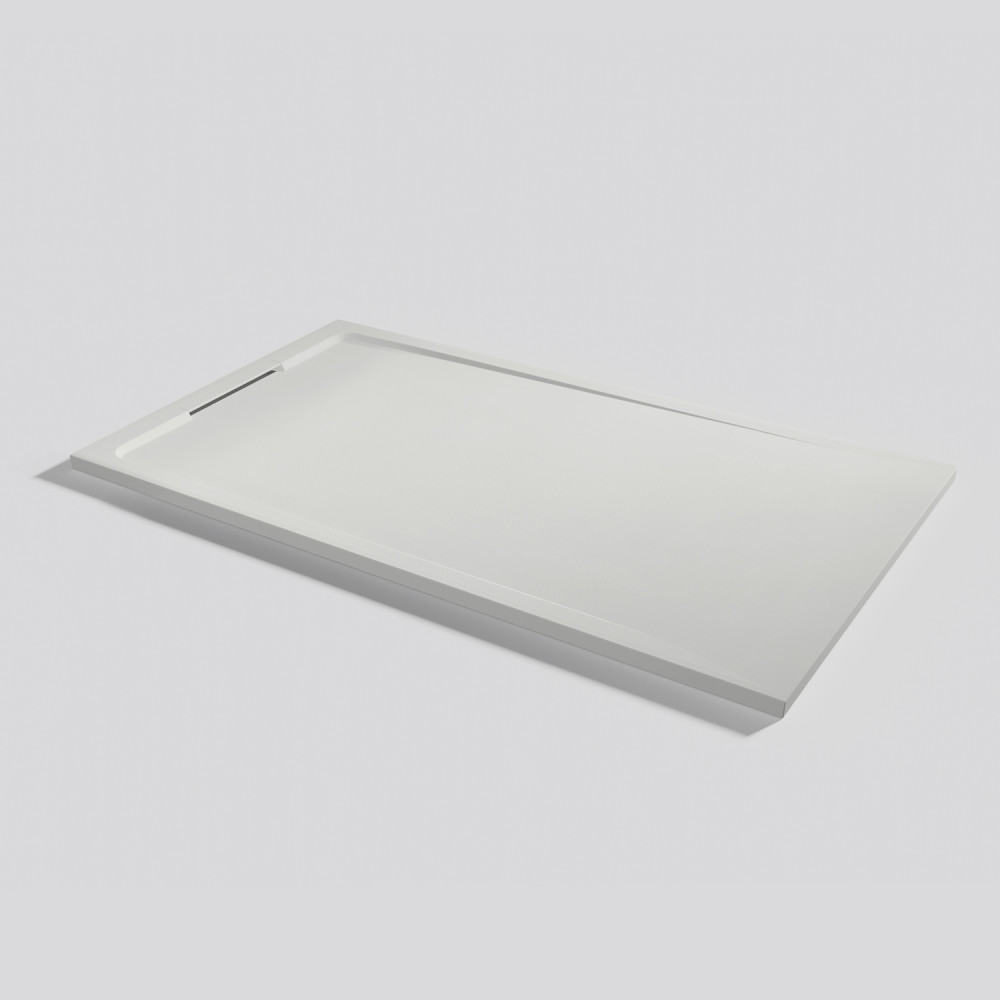 Plato de ducha Halo Zero Nacar Rectangular 160x90