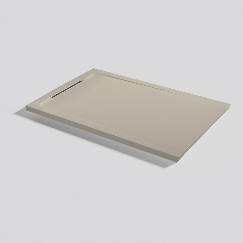 Plato de ducha Halo Zero Sand Rectangular 100x70