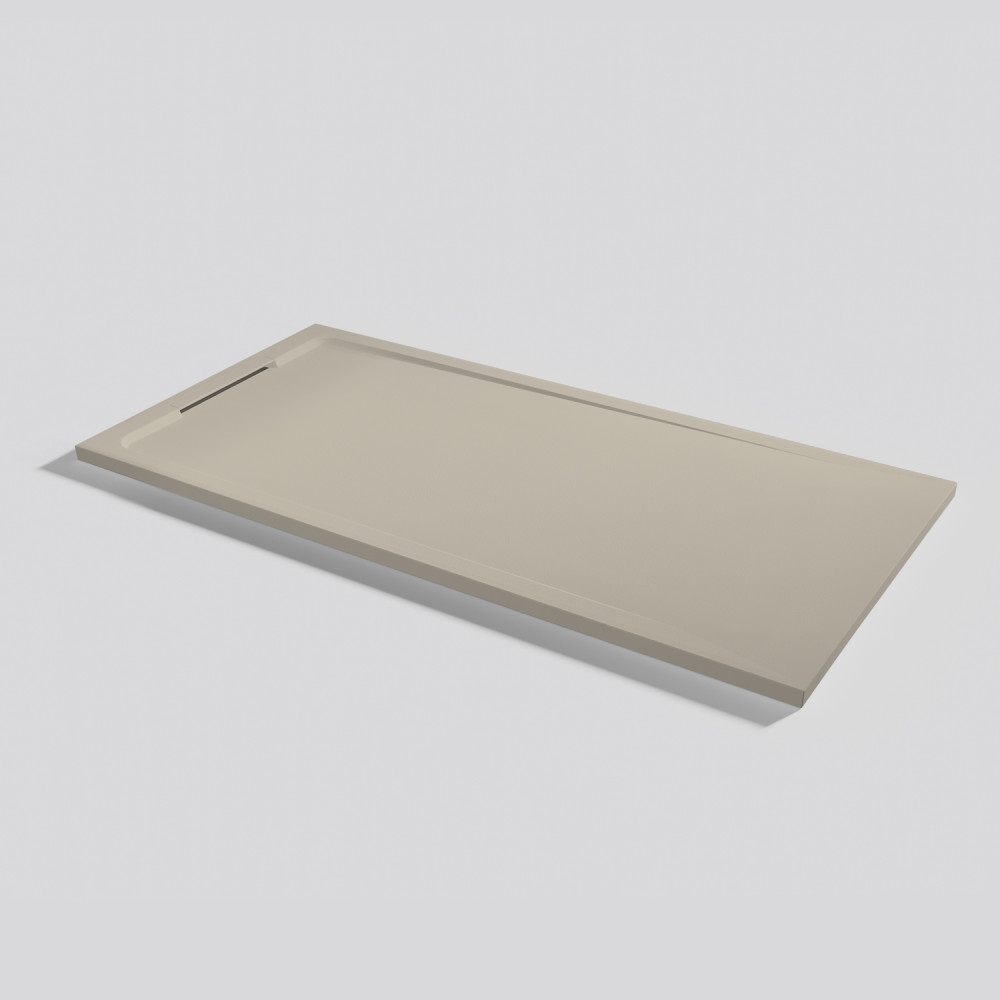 Shower tray Halo Zero Sand Rectangular 160x80