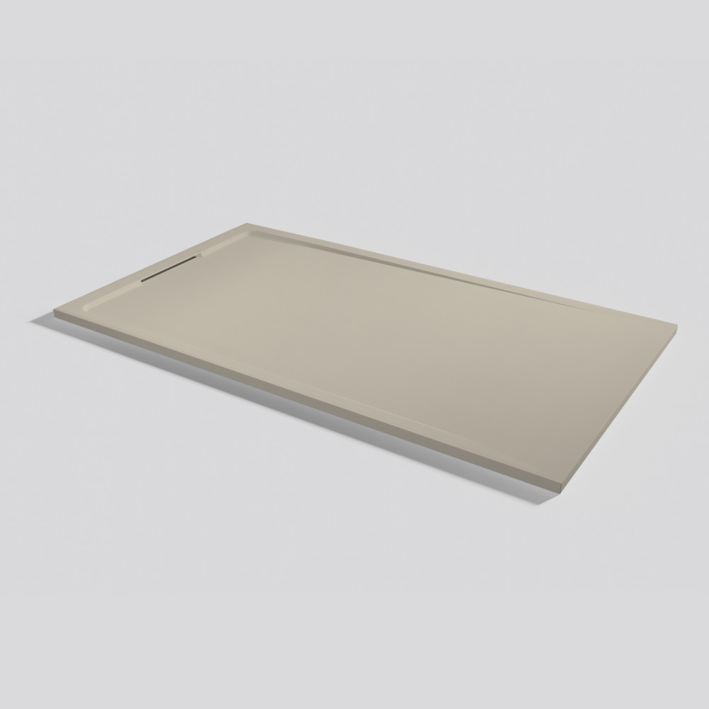 Shower tray Halo Zero Sand Rectangular 180x100