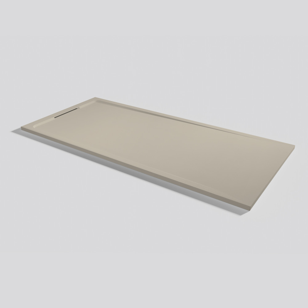 Plato de ducha Halo Zero Sand Rectangular 200x90