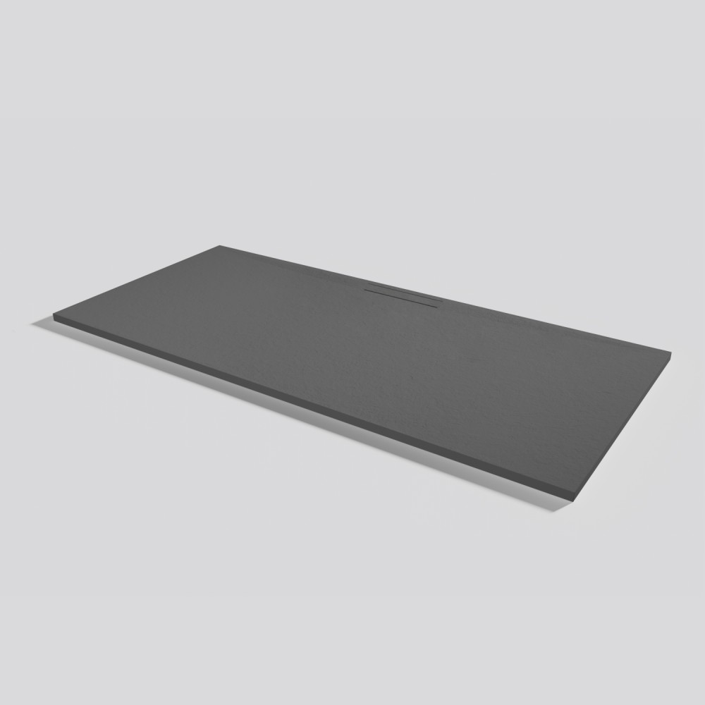 Receveur de douche Kos Slate Acier Rectangulaire 200x90