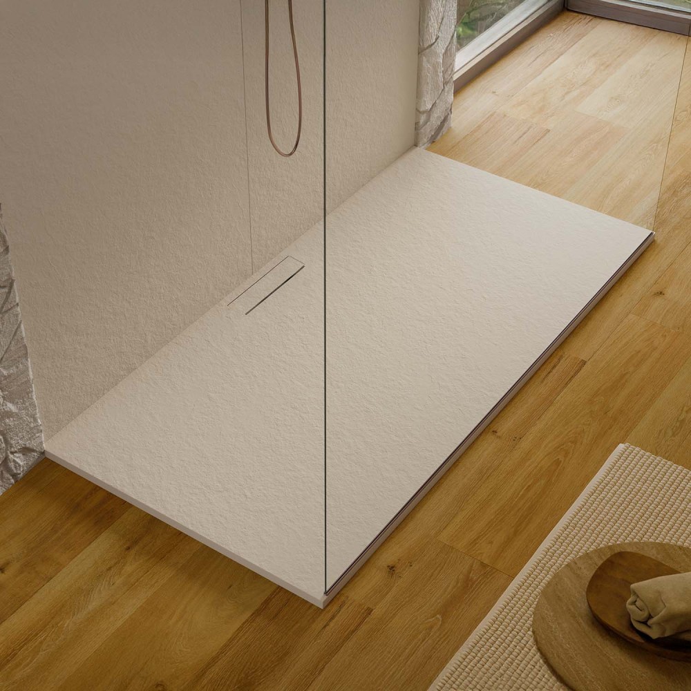 Shower tray Kos Slate Grey Rectangular 200x100