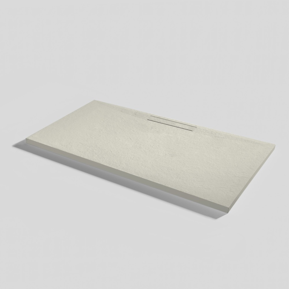 Plato de ducha Kos Slate Beige Rectangular 120x70