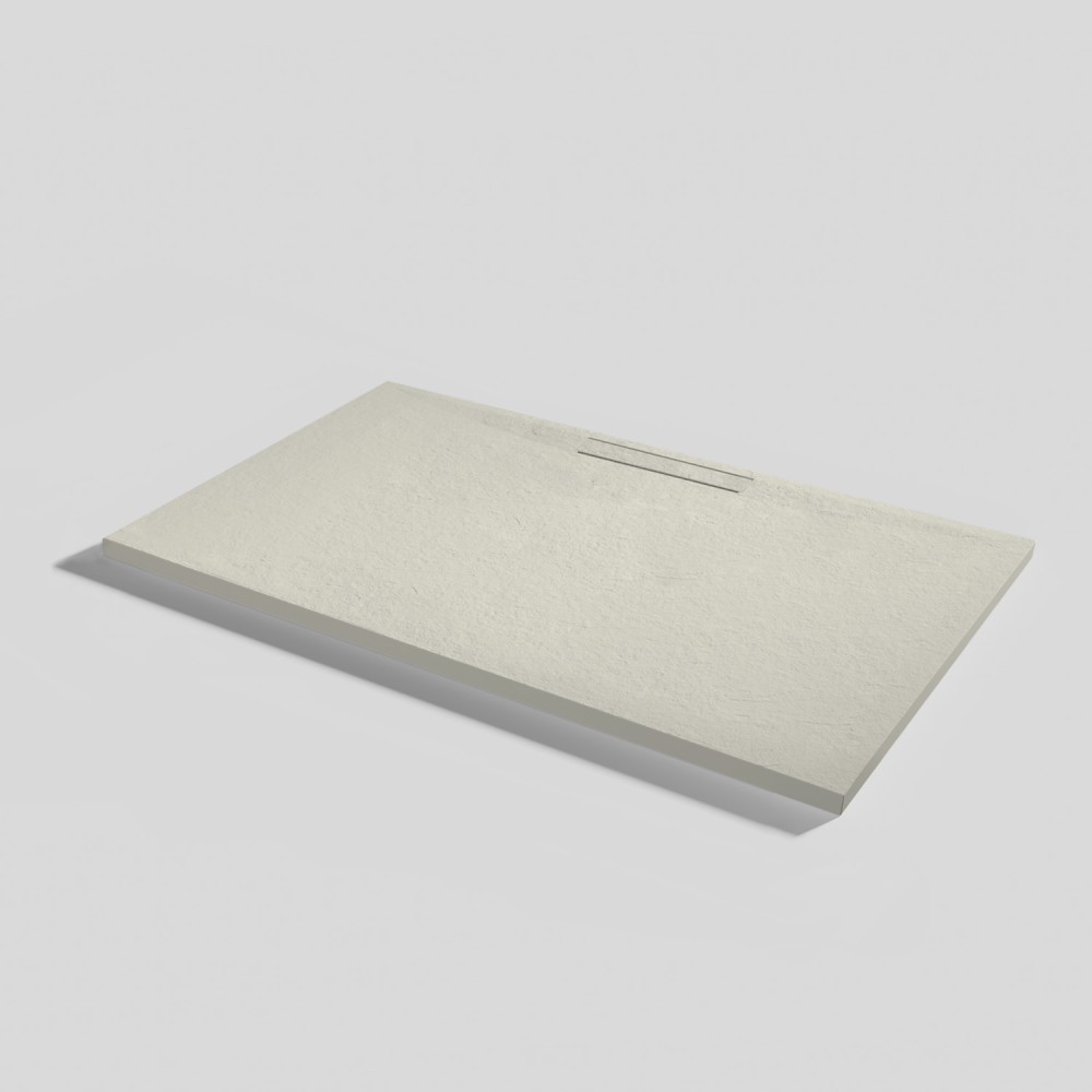 Receveur de douche Kos Slate Beige Rectangulaire 120x80