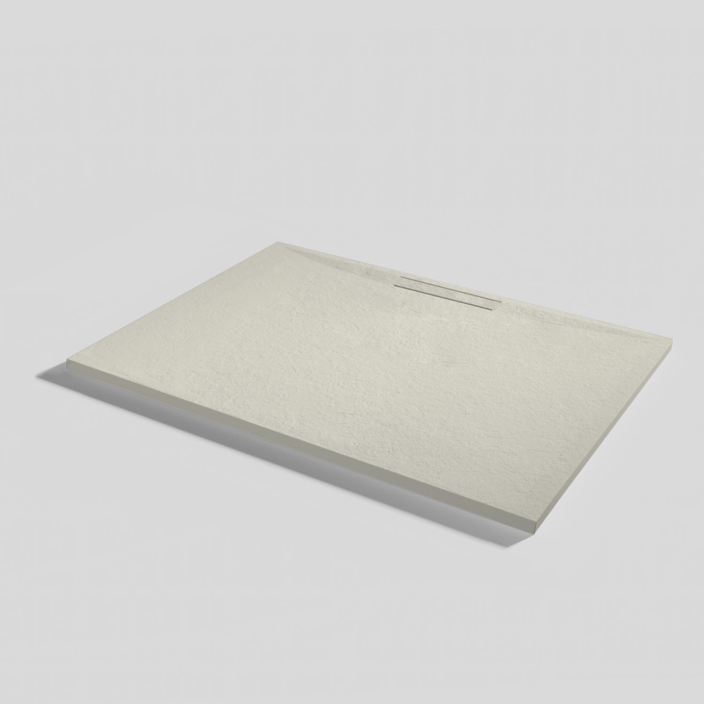 Plato de ducha Kos Slate Beige Rectangular 120x90