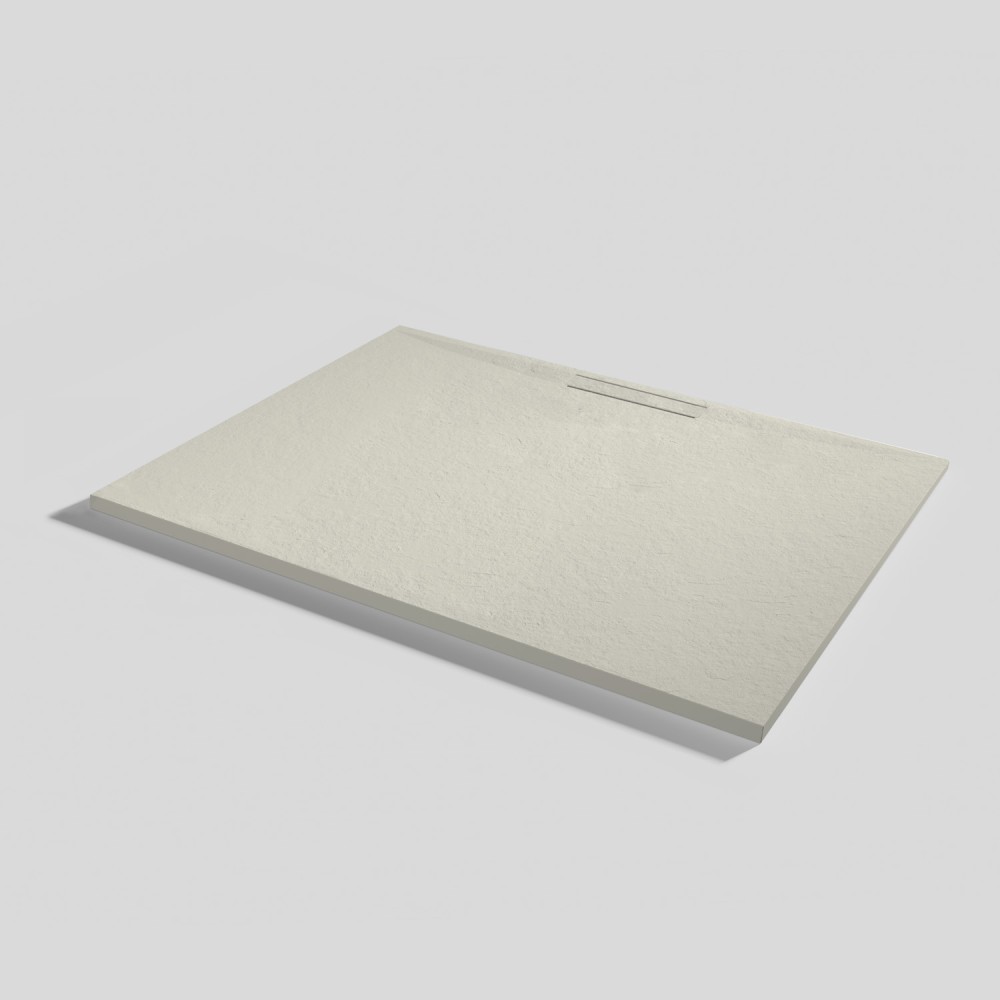 Piatto doccia Kos Slate Beige Rettangolare 140x100