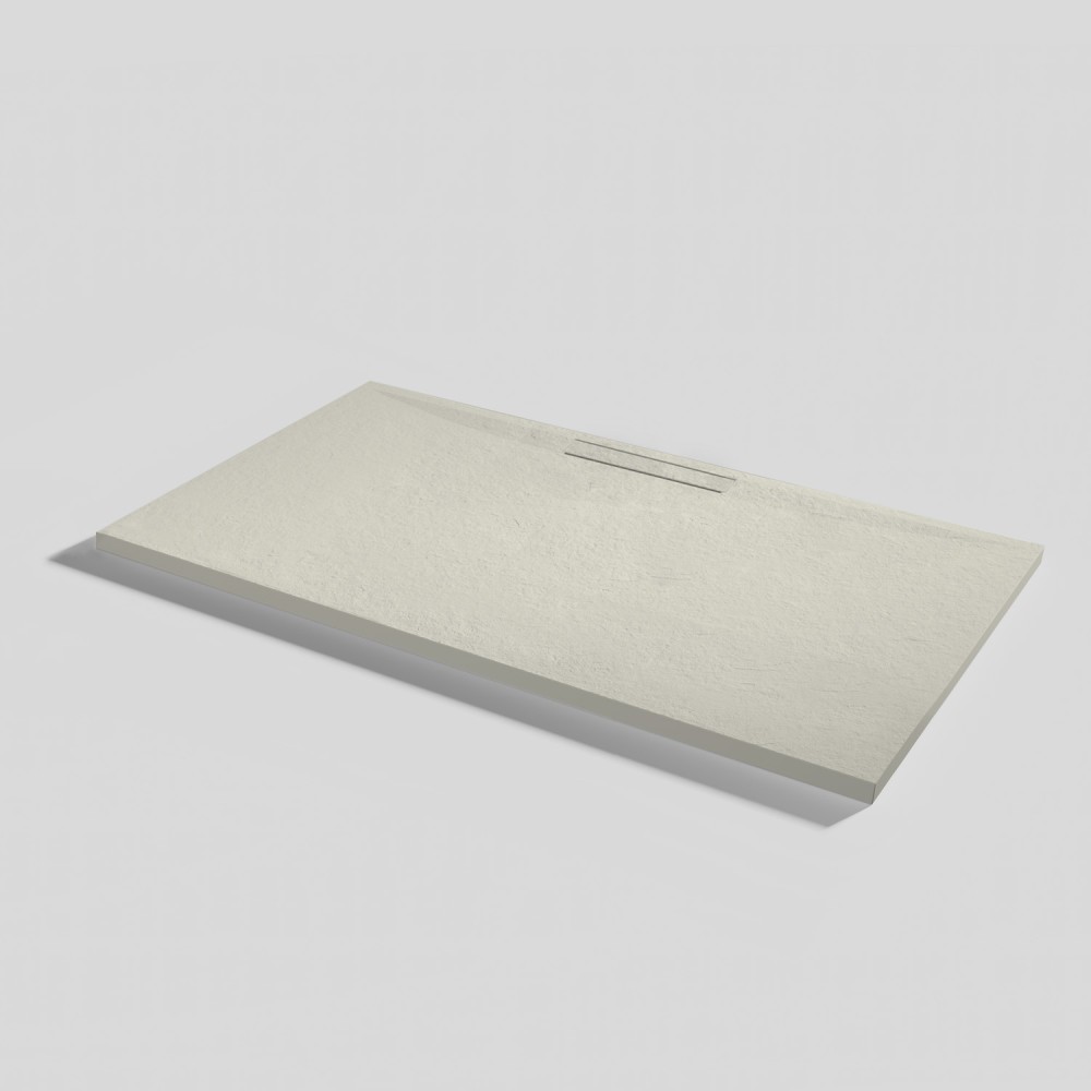 Receveur de douche Kos Slate Beige Rectangulaire 140x70