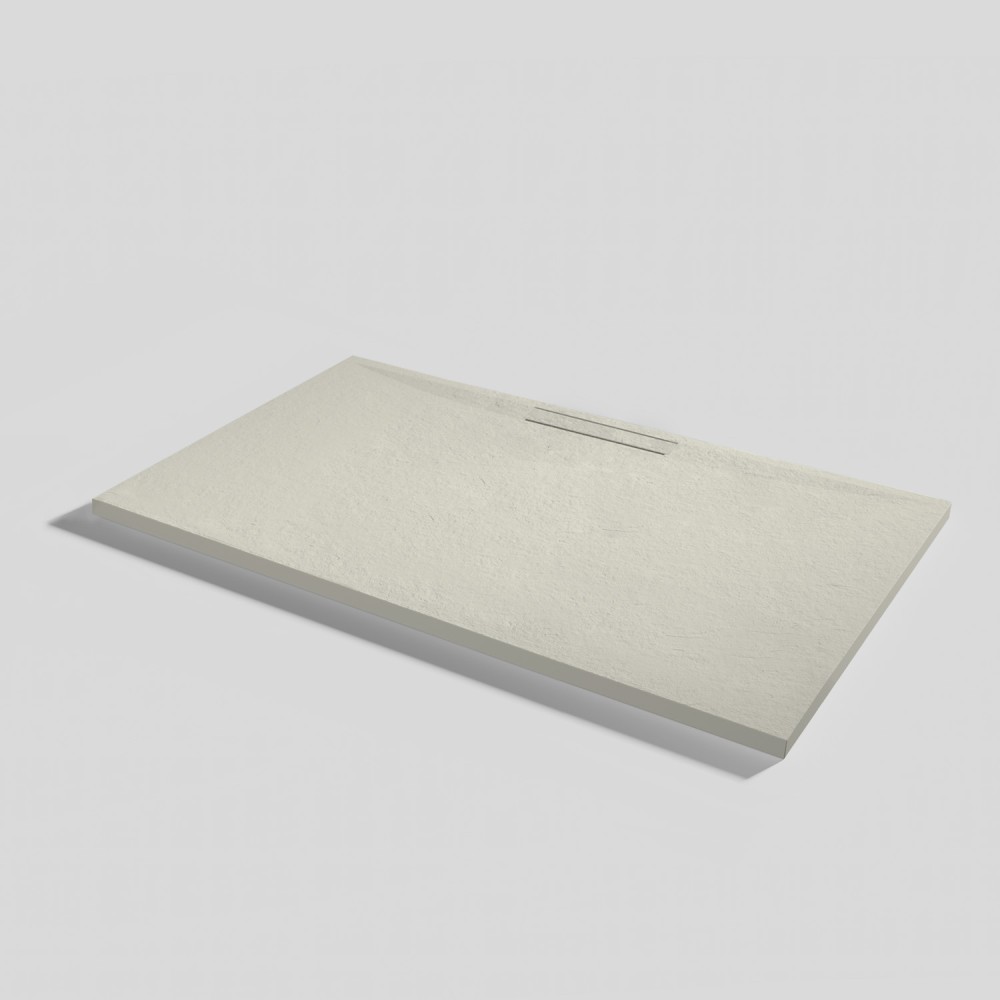 Receveur de douche Kos Slate Beige Rectangulaire 140x80