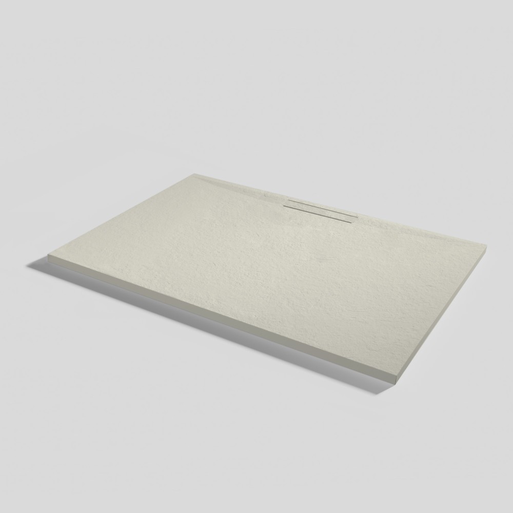 Duschwanne Kos Slate Beige Rechteckig 140x90