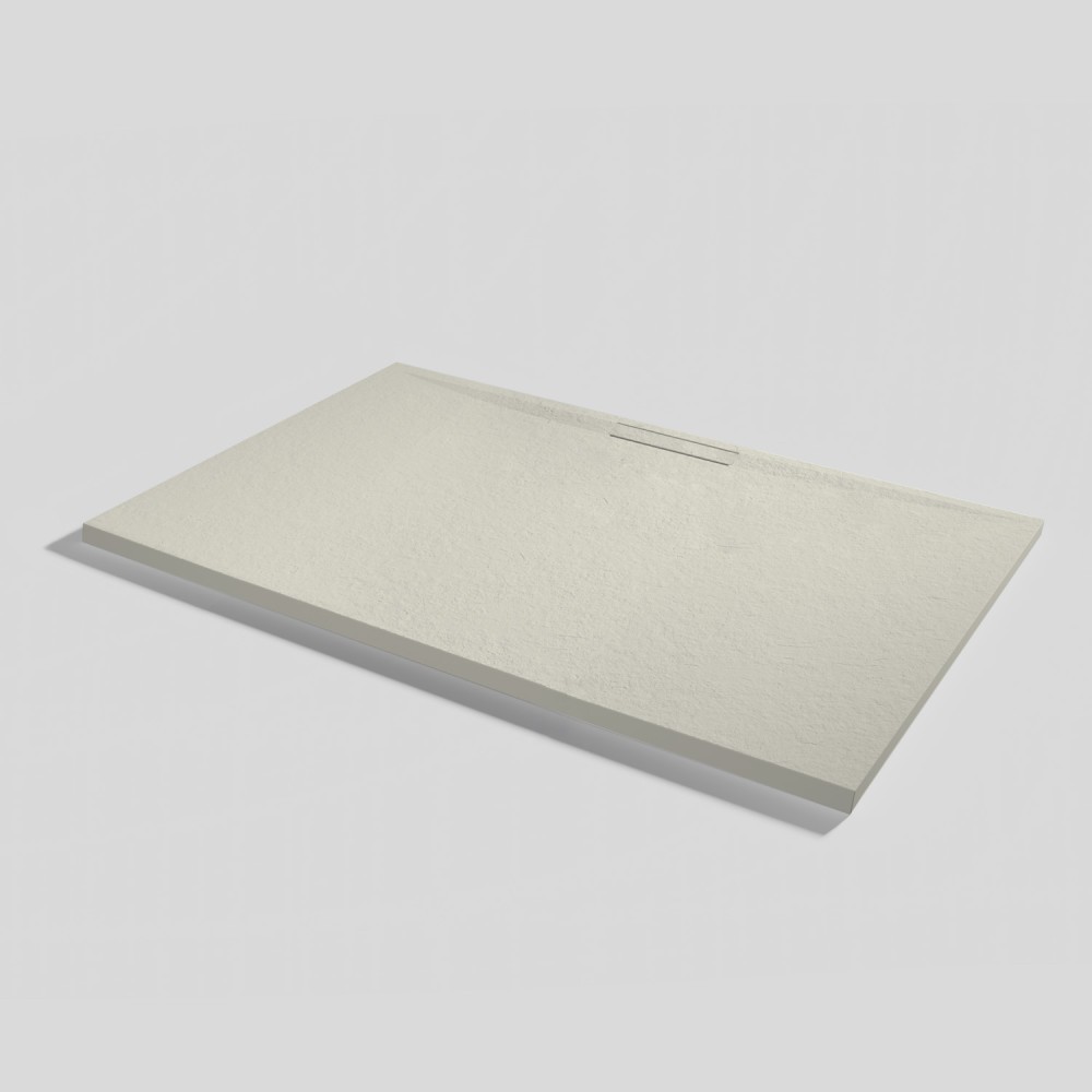 Piatto doccia Kos Slate Beige Rettangolare 160x100