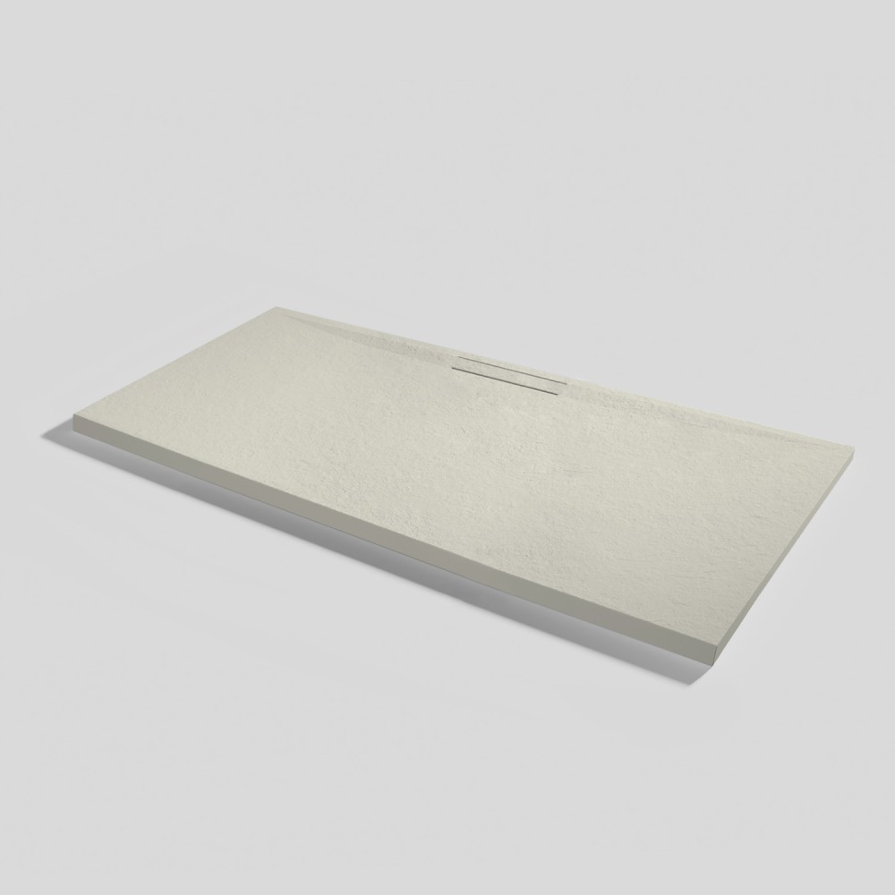 Duschwanne Kos Slate Beige Rechteckig 160x80