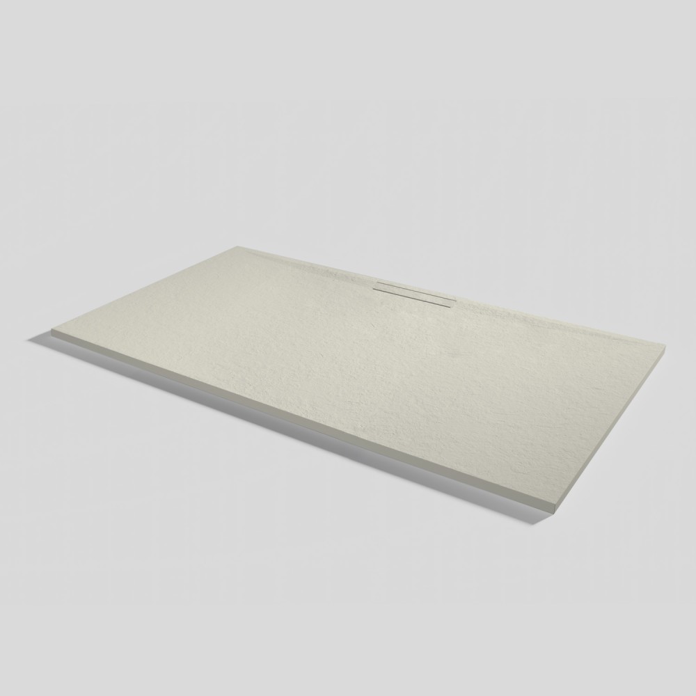 Piatto doccia Kos Slate Beige Rettangolare 180x100