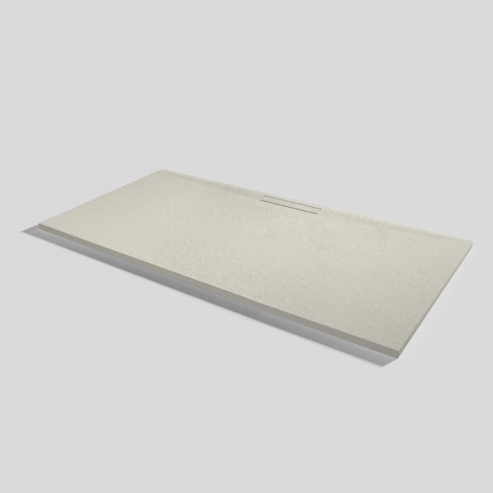 Piatto doccia Kos Slate Beige Rettangolare 180x90