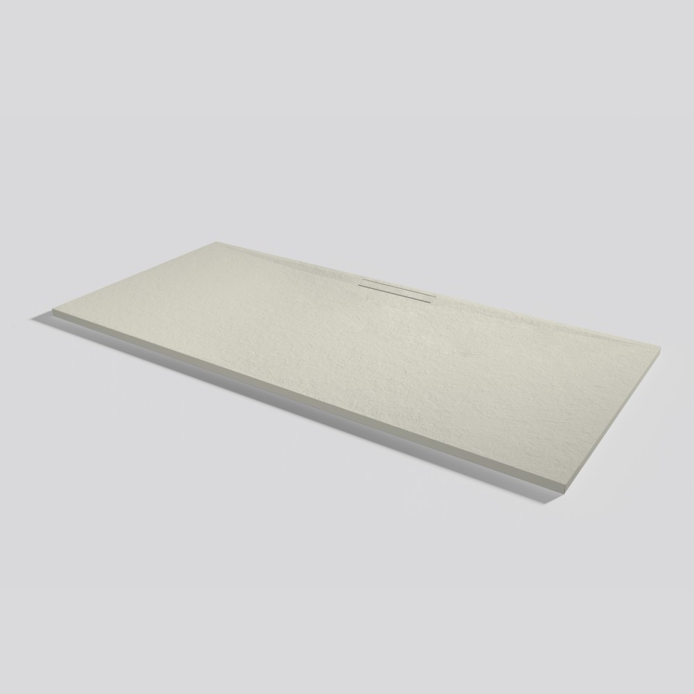 Receveur de douche Kos Slate Beige Rectangulaire 200x90