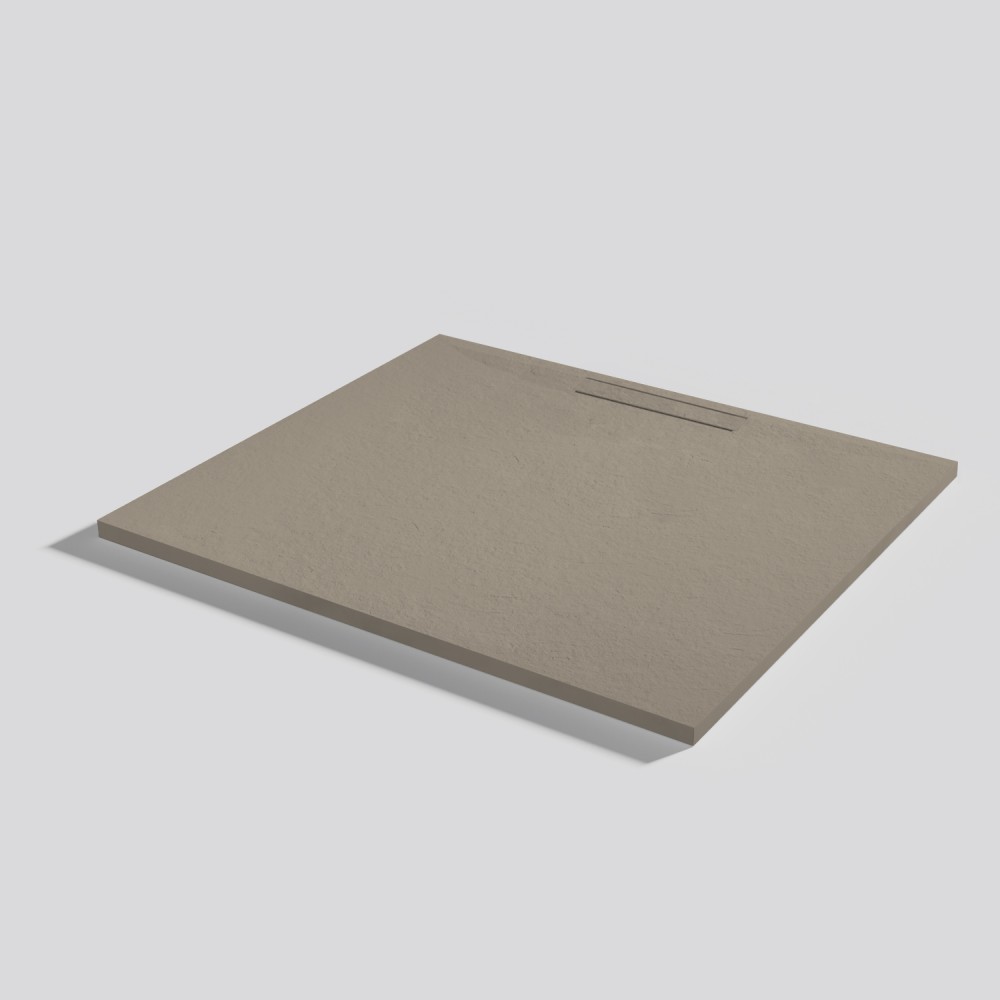 Receveur de douche Kos Slate Capuccino Rectangulaire 100x90