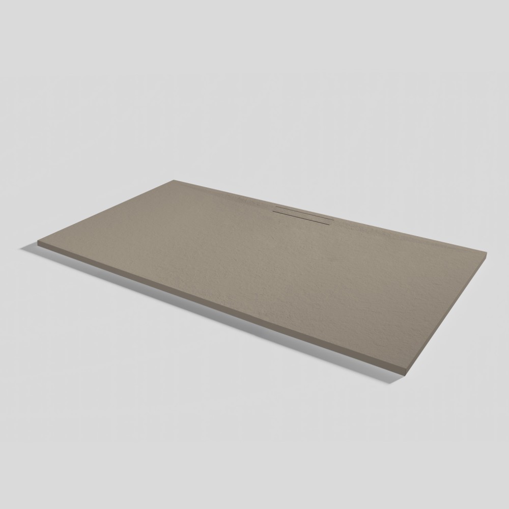 Piatto doccia Kos Slate Capuccino Rettangolare 180x100