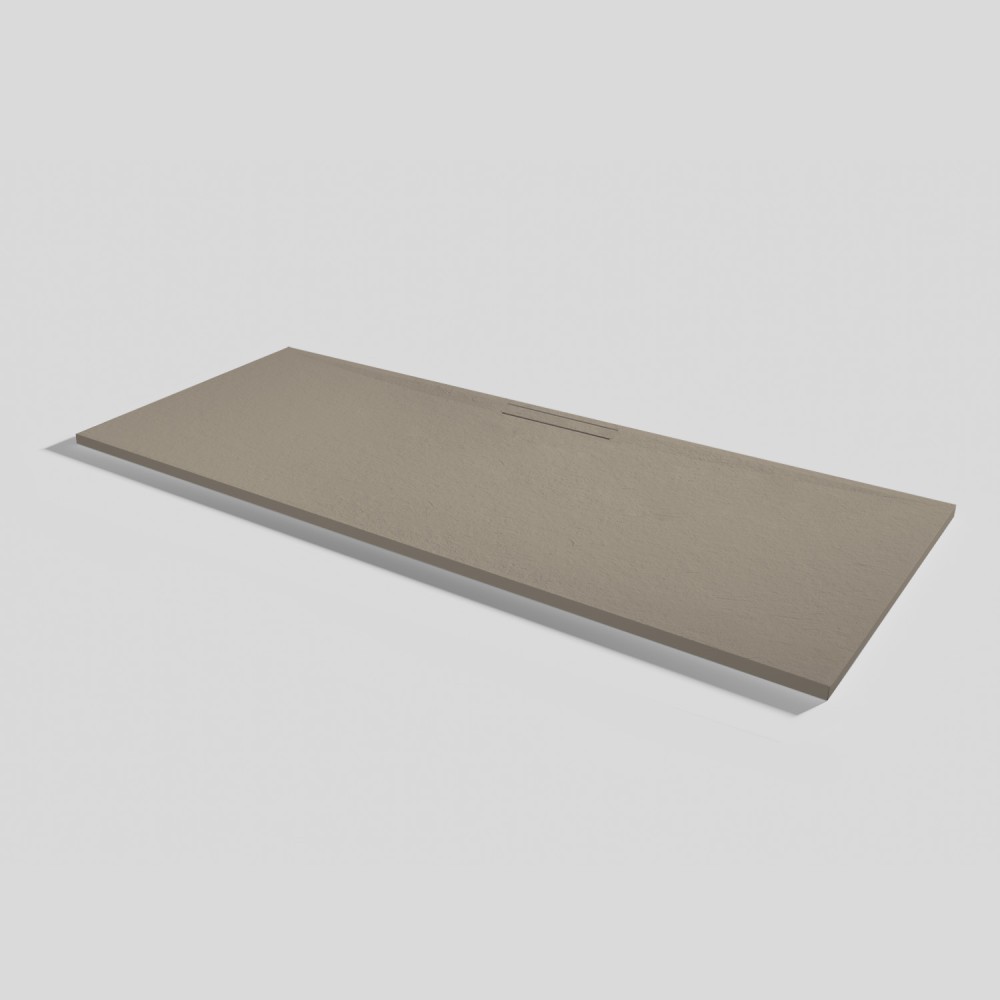 Duschwanne Kos Slate Capuccino Rechteckig 200x80