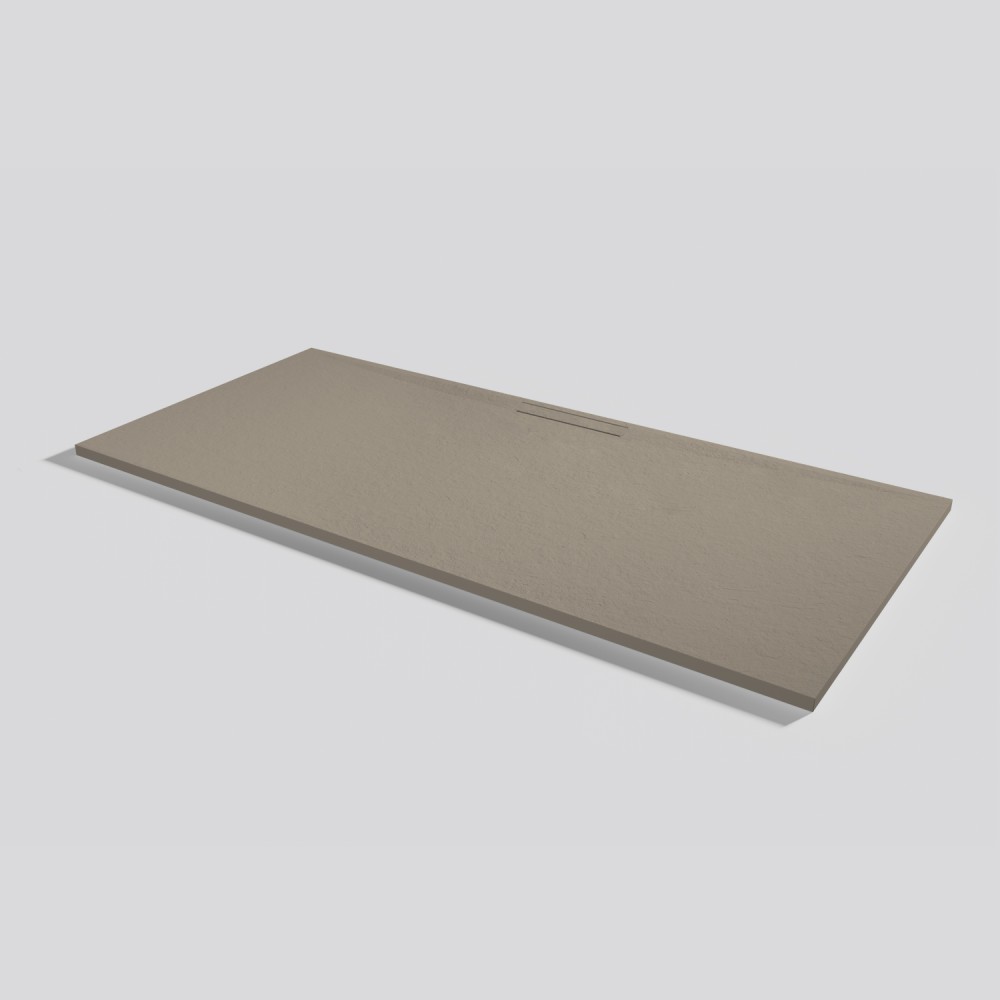Receveur de douche Kos Slate Capuccino Rectangulaire 200x90