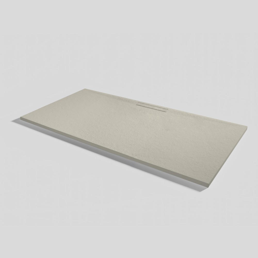 Duschwanne Kos Slate Crema Rechteckig 180x90