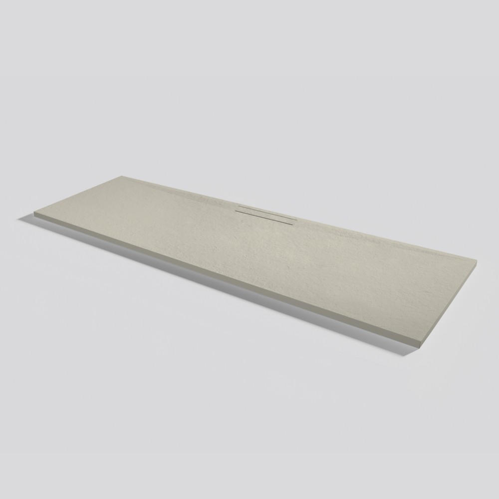 Receveur de douche Kos Slate Crema Rectangulaire 200x70