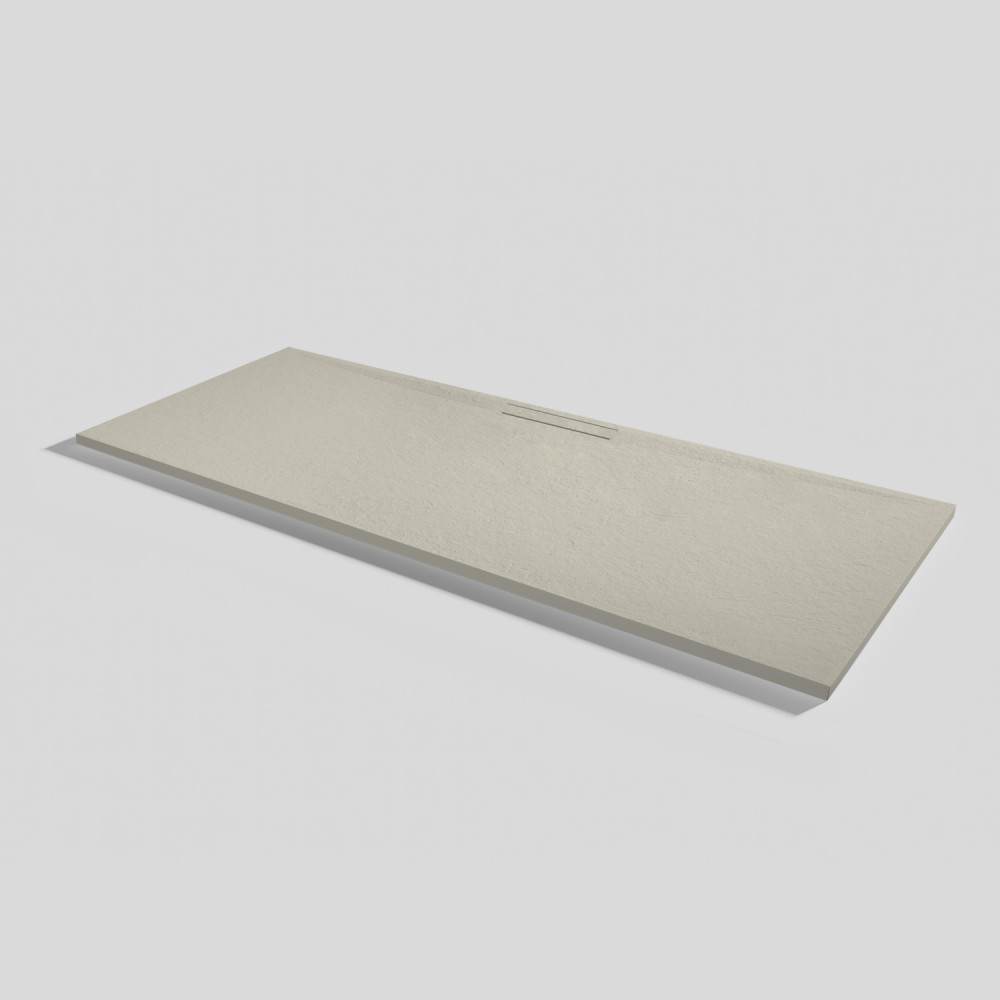 Duschwanne Kos Slate Crema Rechteckig 200x80